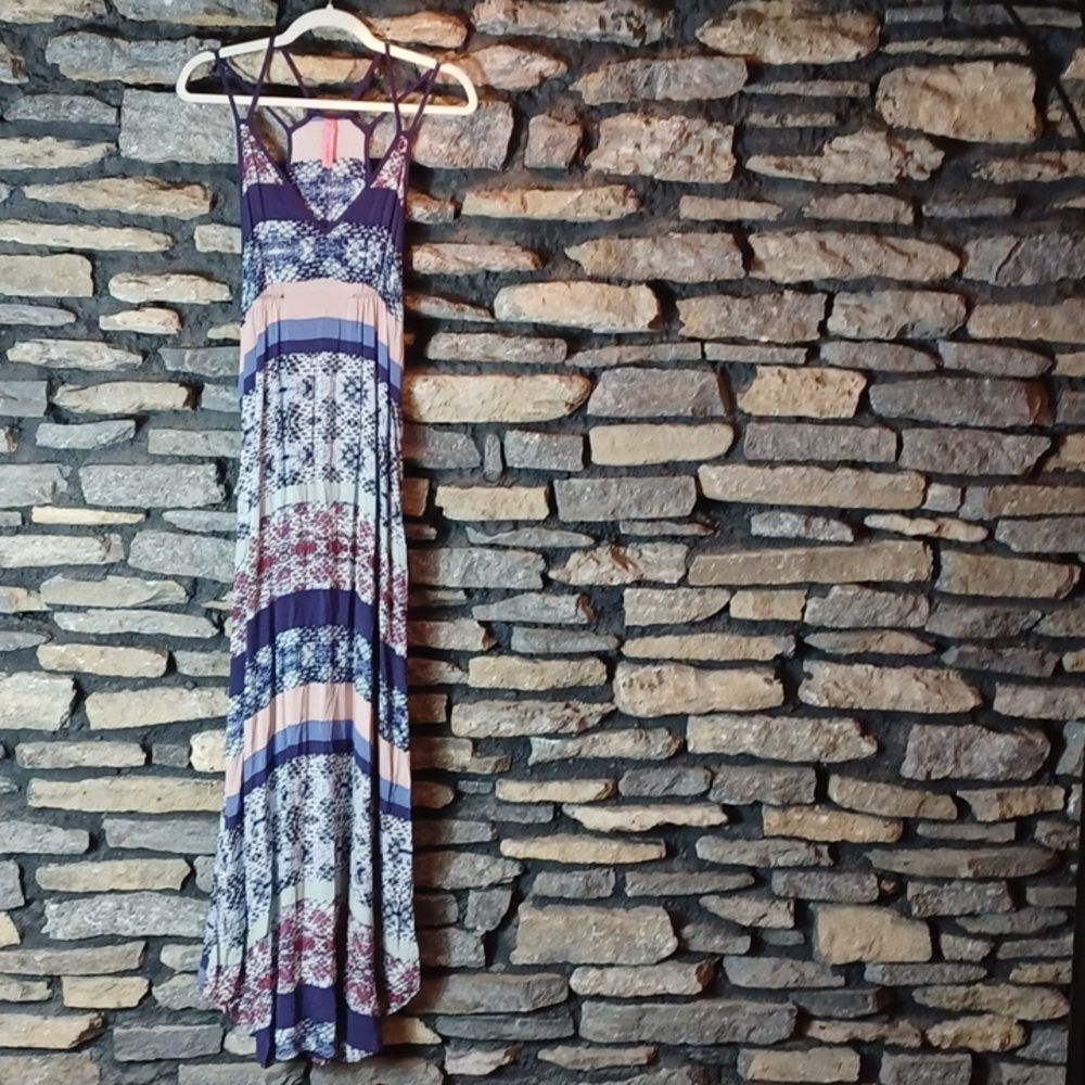 Women's Eight Sixty empire waist maxi dress sz medium